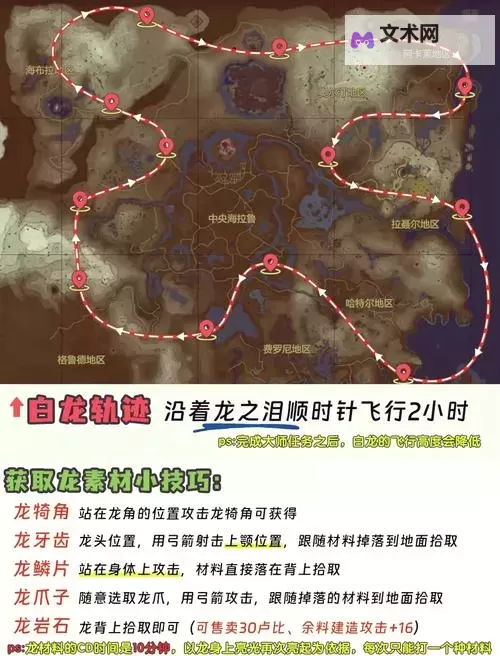 《塞尔达传说王国之泪》新式英杰服升级素材一览 刷白龙素材教学图2