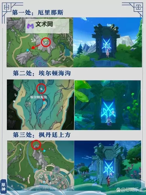 《原神》枫丹地灵龛位置及开启方法 枫丹地灵龛在哪图1