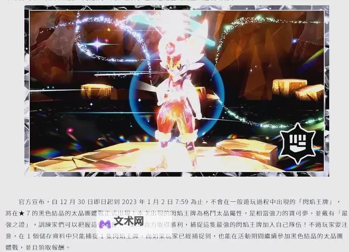 《宝可梦剑盾》S5规则闪焰王牌队伍分享图1