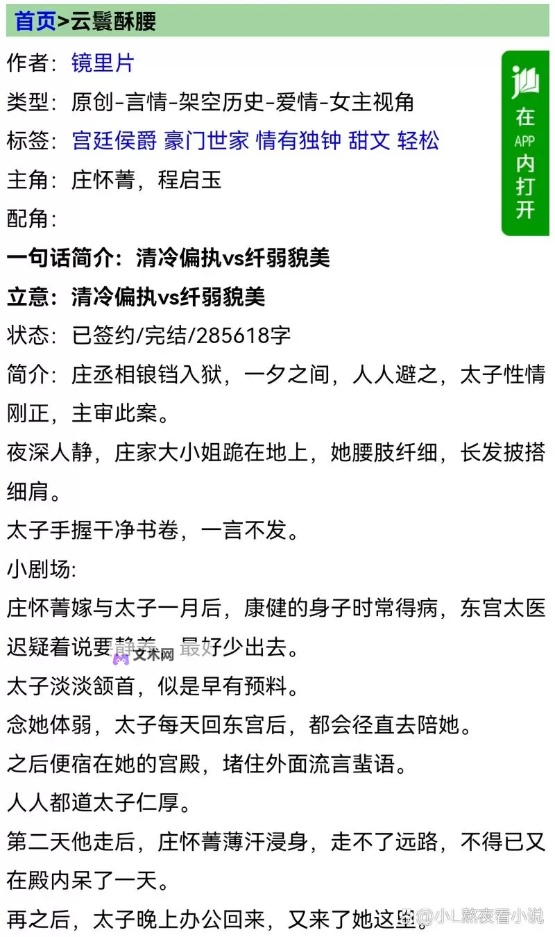 云鬟酥腰的古言肉:绝世红颜的芳华传说图1