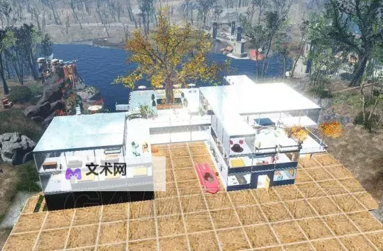 《辐射4》白鹭码头房屋建造图文介绍与欣赏 白鹭码头房屋建造一览图1