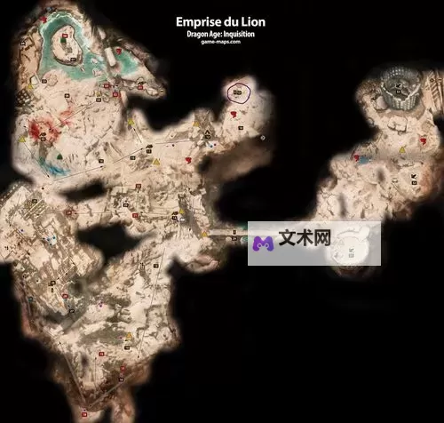 龙腾世纪:审判 高贵平原三个藏宝图位置 破城墙藏宝图图1