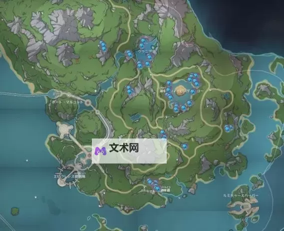 《原神》4.2湖光铃兰位置标注图2