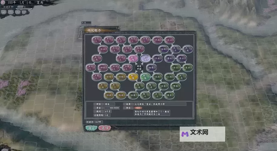 《三国志13》武将传授特技及偏好一览图1