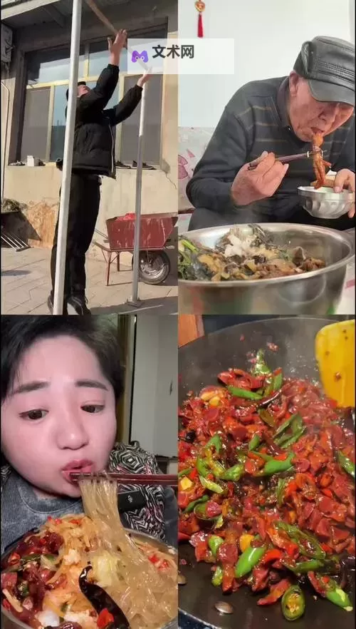 媛媛和老赵在厨房做美味佳肴的温馨瞬间图1