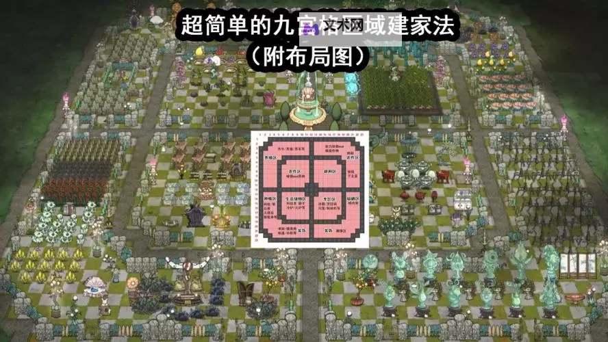 《饥荒》豪华基地建设布局图 大型基地布局图图1
