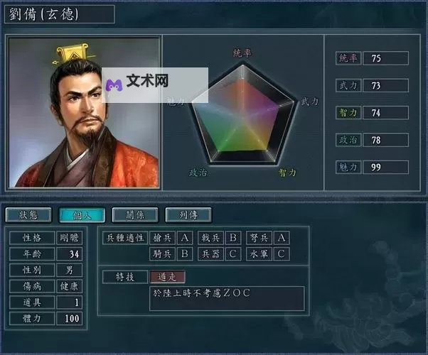《三国志13》刘备弓枪流打法介绍 刘备弓枪流怎么玩图1