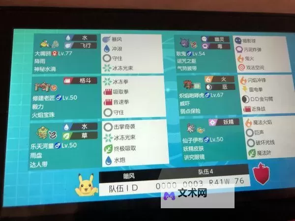 《宝可梦剑盾》S2大师双打空间队阵容分享图1