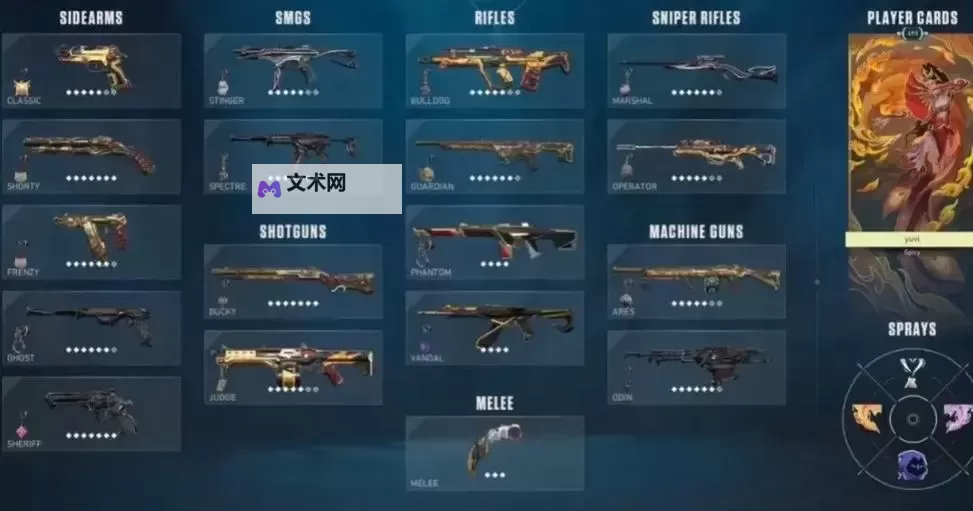 《无畏契约》12月2日外网皮肤排名图1