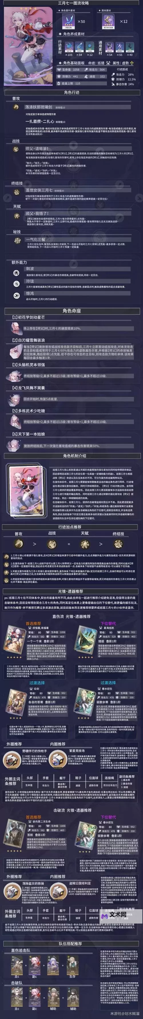 《崩坏星穹铁道》巡猎三月七养成指南图1