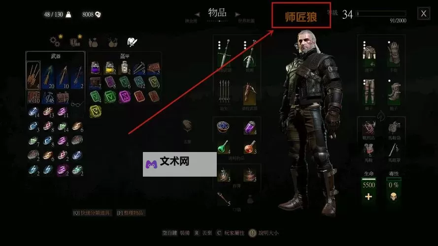 《巫师3》中甲暴击流打法心得 武器装备技能推荐图1