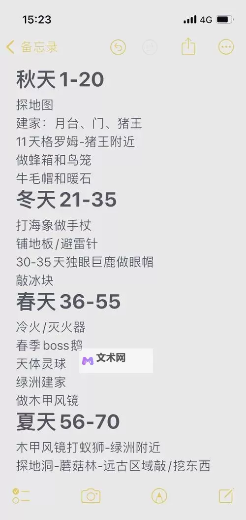 《饥荒》海难全季节时间变化表一览 天数及白天夜晚时间表图1