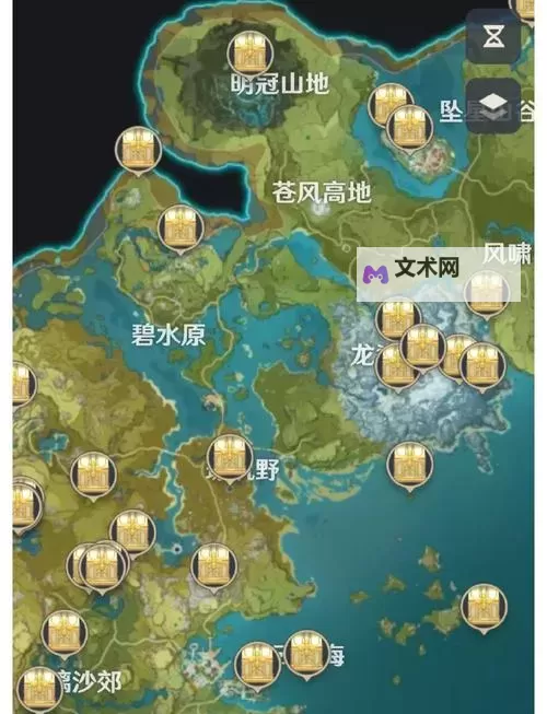 《原神》白术传说秘境宝箱位置一览图1